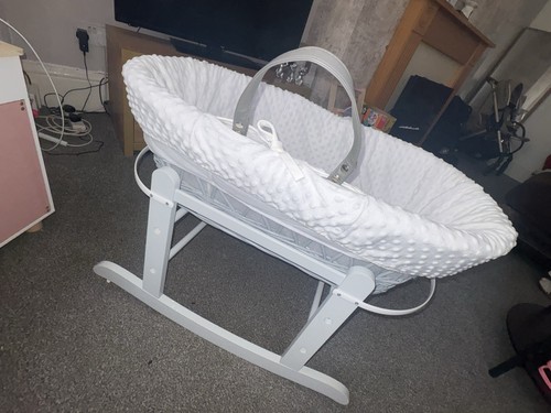 Moses basket grey - moses,