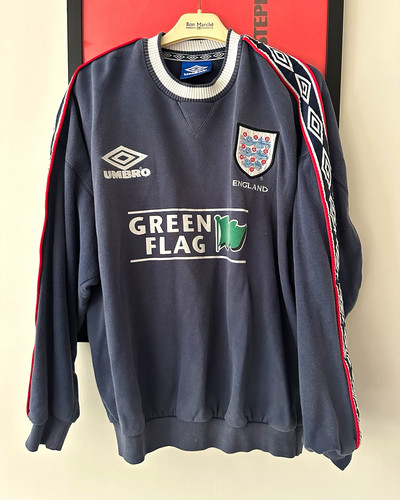 Umbro england green flag - england,