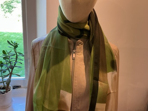 Beautiful long scarf fine - beautiful, 100%