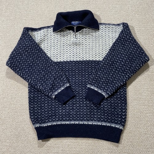 Vintage wool jumper mens - wool,
