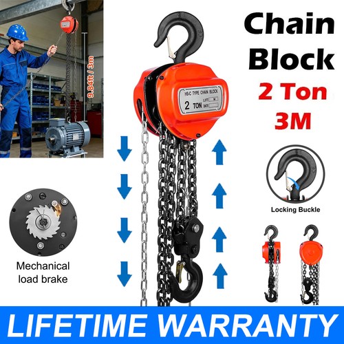 Ton chain hoist block and - 2,