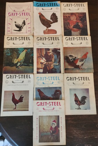 Lot grit and steel - 10,