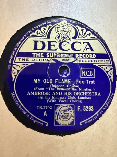 Ambrose his orchestra - &,