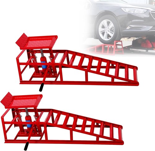 Hydraulic car ramps pack - car,