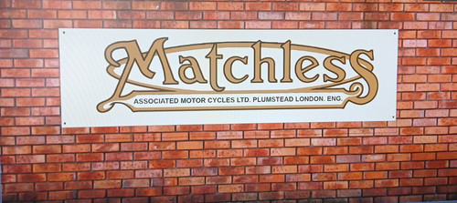Matchless motorcycles banner - matchless,