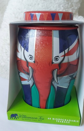 Williamson tea elephant caddy - williamson,