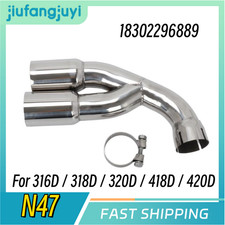TWIN DUAL EXHAUST TAILPIPE FOR