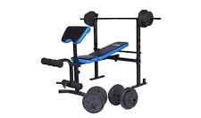 SAVE Multi-Gym (3 FOR 1) Pro fitness multi GYM Bench + weights +Free barbell + 