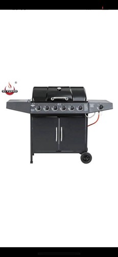Burner gas bbq - 6, with