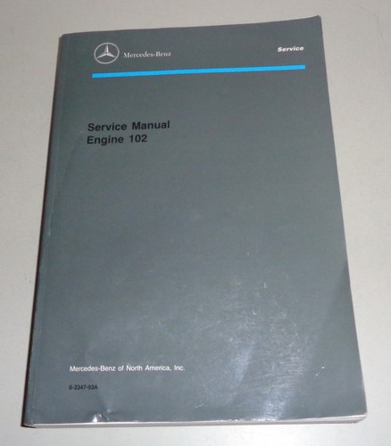 Workshop manual mercedes - workshop,