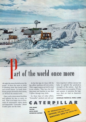 1951 caterpillar tractor - 1951,