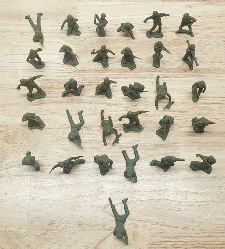 Vintage marx army men - lot, of