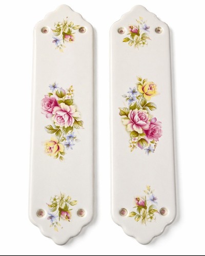 Vintage style ceramic door - 2x,