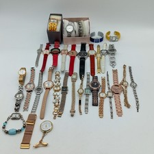 Job Lot of 20+ Mixed Ladies Watches Bracelets Sekonda Geneva Quartz Untested