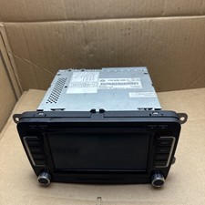 VW Audi Seat  Radio Sat NAV 2008-2015 STEREO SYSTEM 1T0035680C With Code (top Sh