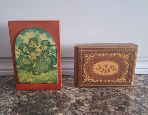 Vintage reuge wooden - reuge, 2
