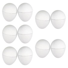 10Pcs Paper Mache Eggs for
