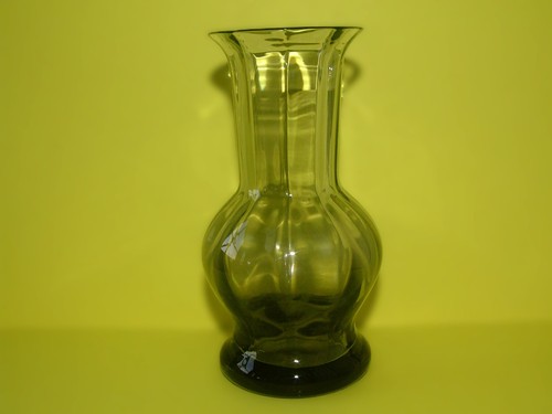 Small vintage smoked glass - smoked,