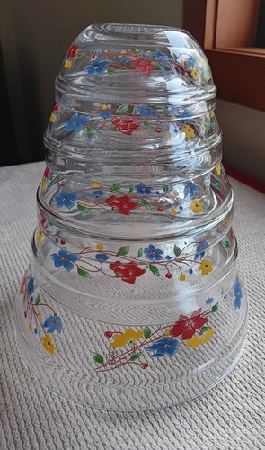 Vintage imperial glass - glass, nesting
