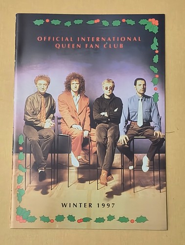 Queen fan club magazine - queen,