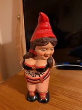 GENUINE garden gnome signed by