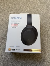 Sony WH-1000XM3 Wireless Noise Cancelling Over Ear Headphones - Black Carry Case