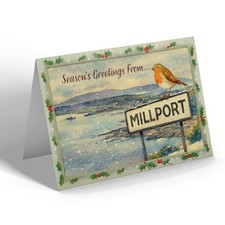 XMAS NOTELET - Millport - Kames Bay - Vintage Design