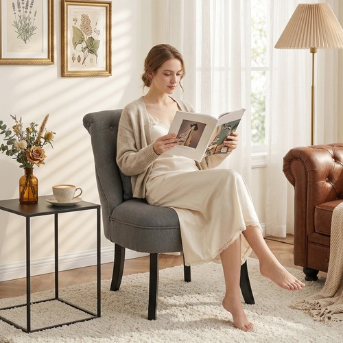 Fabric single sofa dining - fabric,