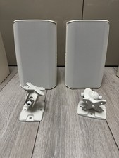 QSC AD-S4T Speaker Set - 4 Inch & 0.75 Inch Drivers - X-Mount Bracket - A Pair