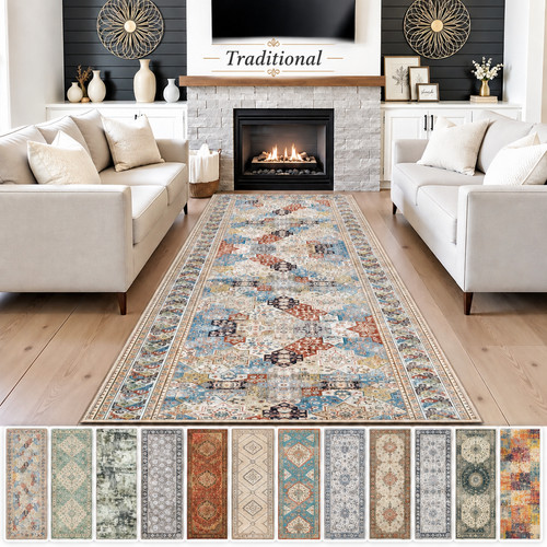 Non slip hallway runner rug - slip,