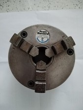 4" Pratt Burnerd 3 jaw chuck