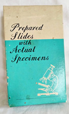 vintage prepared actual specimen slides