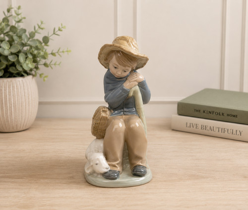 Nao lladro young shepherd - lladro,
