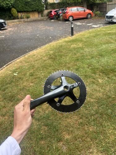 Black crankset fixed - black,