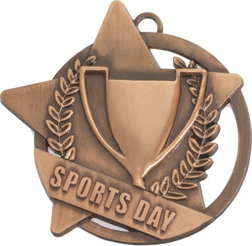 Star medals sports - sports, day
