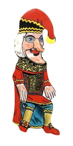 Punch and judy magnet - punch,