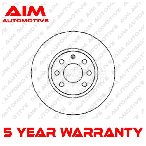 Brake disc front aim fits - front,