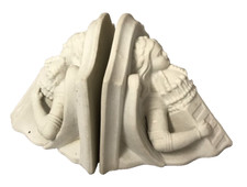 Bookends Vintage Repro White