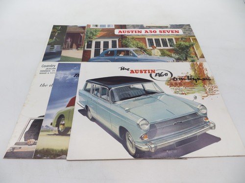 Vintage car sales brochure - vintage,
