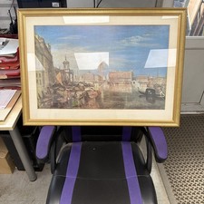 Large Gilt Framed Print