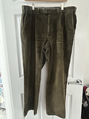 Mens olive pleat front - mens,