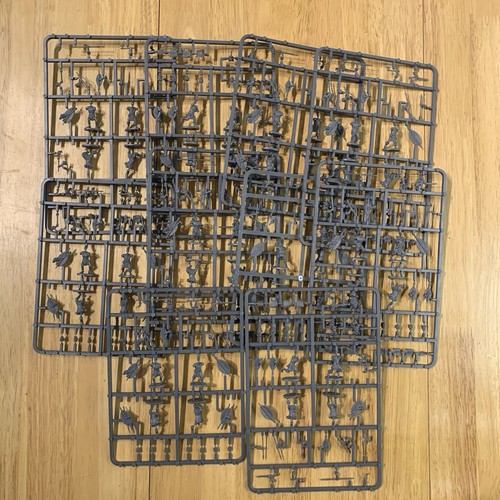 Zulu warrior sprue joblot - warrior,