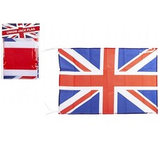 Union Jack Flag - 2.5ft x 1.6ft Small Hanging String Home Celebrate British