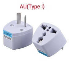 Universal Travel Adapter US UK AU to EU Plug Converter 2 Pin Europ Power Socket