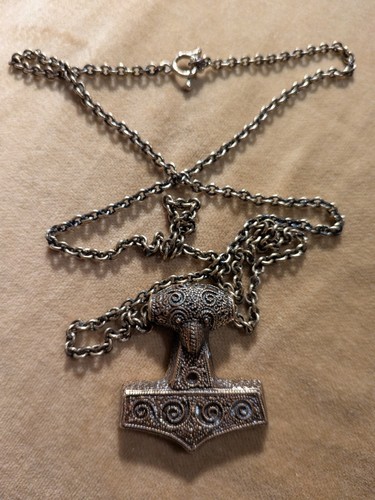 Viking mjolnir necklace - mjolnir,