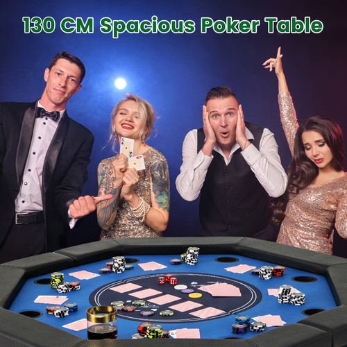 Foldable poker table for - poker, 8