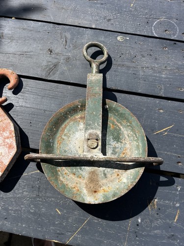 Scaffold gin wheel pulley - ,