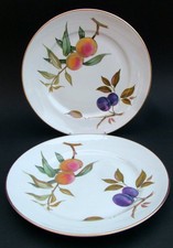 TWO Royal Worcester Evesham