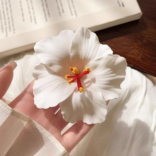 1pc artificial hibiscus - 1pc,