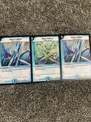 Duelmasters aqua hulcus and - hulcus, 2x